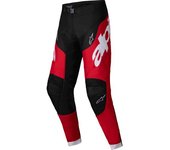 Alpinestars Racer Veil Pantalones de motocross - Negro Rojo (30)