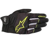 Alpinestars Atom Guantes de moto - Negro Amarillo (2XL)