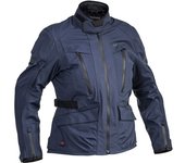Halvarssons Gruven impermeable Chaqueta textil de motocicleta para mujer - Azul (40)