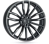 Llanta De Aluminio Mak Rapp 9.5x21 5x112 Et37 Frontal Pulido Gris