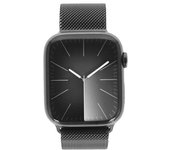 Apple Watch Series 9 GPS + Cellular 45mm Acero inoxidable grafito Pulsera milanesa grafito - Reacondicionado: muy bueno | 30 meses de garantía | Envío gratuito