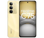 Realme C75 Smartphone 8GB/256GB 6.72" 90Hz IP69 5828mAh 45W Dual SIM Android 14 Dorado