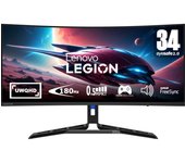 Lenovo Legion R34w-30 34" LED VA UltraWide QHD 180Hz Altavoces Altura Ajustable Curva