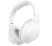 Auriculares Daewoo inalámbricos Bluetooth 5.3 con micrófono, asistente virtual, blancos