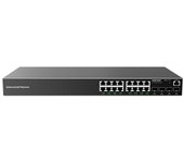 Switch Grandstream Networks GWN7802P 16 Puertos Gigabit PoE Gestión L2+ Rack/Wall SFP