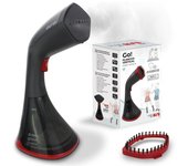 Plancha vertical Alfa 1630W vapor continuo 30g/min dos intensidades cable 2m cepillo