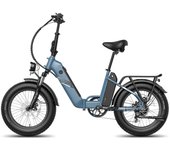Fafrees FF20 Polar Bicicleta Eléctrica 500W Autonomía 110km con Frenos de Disco Azul