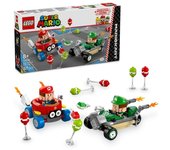 Lego Super Mario Kart: Bebé Mario vs. Bebé Luigi, Juguete de Carreras para Niños 8+ Años