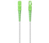 Aisens A152-0617 Latiguillo Fibra Óptica SC/APC a SC/APC Monomodo G657A2 100m Blanco