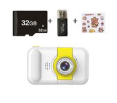 Kinsi X101 Cámara Infantil 2.4" 40MP con Tarjeta SD de 32GB y Objetivo Abatible Blanco