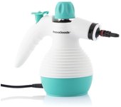 InnovaGoods Steany Vaporeta de Mano Multiusos con Accesorios 9 en 1 0.35L 3 Bar 1000W