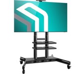 Onkron TS1881-B Soporte TV 50"-86", 105 kg max, VESA 800x500, Altura Ajustable, Negro
