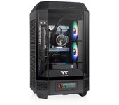 Torre PC Thermaltake The Tower 250 Mini-ITX LCD 2x120mm Negro Vidrio Templado