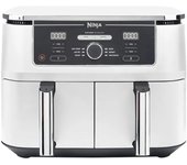 Freidora de aire Ninja AF400EUWH 9.5L 2470W doble zona con temporizador y 6 programas
