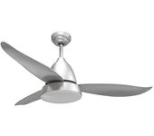 Ventilador de techo Lumit Marino 3 aspas DC LED 16W 6 velocidades mando temporizador