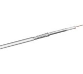 Goobay 67096 cable coaxial 100 m No Blanco