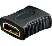 Goobay 65743 adaptador de cable de vídeo HDMI tipo A (Estándar) Negro