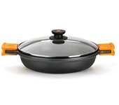 BRA Efficient A270530 bandeja de horno 4,1 L Alrededor Aluminio forjado Cazuela para hornear