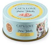 100 g Cat’s Love Pure Filetes de Pollo lata para gatos