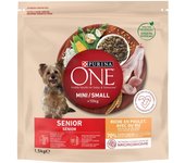 1.5 KG Purina One Senior 8+ Mini pienso para perros