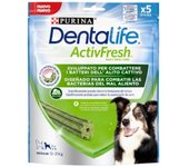 15 barritas Dentalife Snacks Dentales Medium ActivFresh para perros ¡Pack ahorro!
