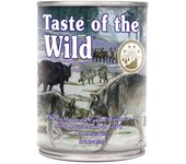 12 unidades de 400gr Taste of the Wild Sierra Mountain comida húmeda para perros (Latas)