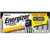 Energizer Alkaline Power Pilas AAA LR03 10 Unidades