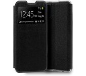 Cool Funda Flip Cover Liso Negro para Samsung Galaxy A71
