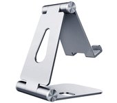 Aisens Soporte con Pivotes para Tablet/Smartphone hasta 8" Plata
