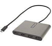 StarTech Adaptador USB-C a 4x HDMI hasta 4 Monitores