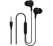 Contact Auriculares con Micrófono Ergonómicos Negros