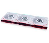 Lian-Li Triple Pack UNI FAN TL LCD Ventilador Suplementario 120mm Blanco