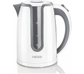 Haeger Hot Hervidor Eléctrico 1.7L 2200W Blanco/Gris