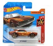 COCHE METAL HOT WHEELS 67 CAMARO HW FLAMES (2019)