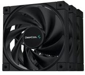 FK120-3 in 1 Procesador Ventilador 12 cm Negro 3 pieza(s)