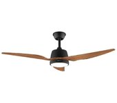 Cecotec EnergySilence Aero 5250 Blackwood Ventilador de Techo con Luz LED y Mando 62W Negro/Madera