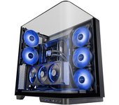 Mars Gaming Mc-infinio Caja Pc Atx Cristal Templado Curvado 2x Ventiladores Argb 120mm Usb-c Negro