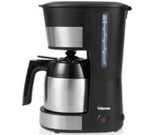 Cafetera de Goteo Tristar CM-1283 1L 900W 10 Tazas Inox Sistema Antigoteo Camping