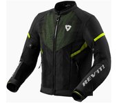 Revit Hyperspeed 2 GT Air Chaqueta textil de motocicleta - Negro Amarillo (2XL)