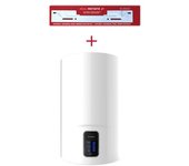 Ariston Lydos WiFi 100 Termo Eléctrico Vertical 100L B + Soporte de Pared Instafix