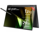 LG Gram Pro 2 en 1 14T90S-G.AA75B Intel Evo Core Ultra 7 155H/16GB/512GB SSD/14" Táctil