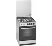 Meireles G 540 X Cocina de Gas Butano/Propano 3 Zonas 54cm + Horno 55L Acero Inoxidable