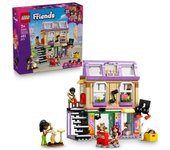 Set LEGO Friends Tienda de Música y Apartamento 42653 483 Piezas Accesorios Musicales