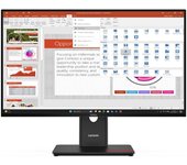 Monitor Lenovo ThinkVision T27-40 27" FullHD 120Hz LED USB 3.2 VESA Ajuste Altura Negro