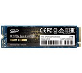 Disco Duro Silicon Power 2TB SSD PCIe Gen4x4 5000MB/s US70 M.2 NVMe + SLC Caché DRAM E2E