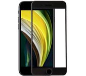 Cool Protector de Pantalla Cristal Templado FULL 3D Negro para iPhone SE (2020) / SE (2022)