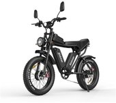 Ridstar Q20 Bicicleta Eléctrica Doble Motor 750w*2 Batería 48v20ah*2 20" Negra