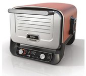 Ninja OO101EU Barbacoa/Parrilla Exterior Electricidad 2400W + Carbón Vegetal Negra/Roja
