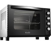 Horno eléctrico Comelec 48 litros Negro Inox con convección, rotisserie y luz interior