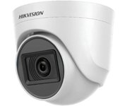 Cámara Seguridad Hikvision DS-2CE76D0T-ITPF 2MP 2.8mm EXIR 20m IP67 4en1 Blanco Turret